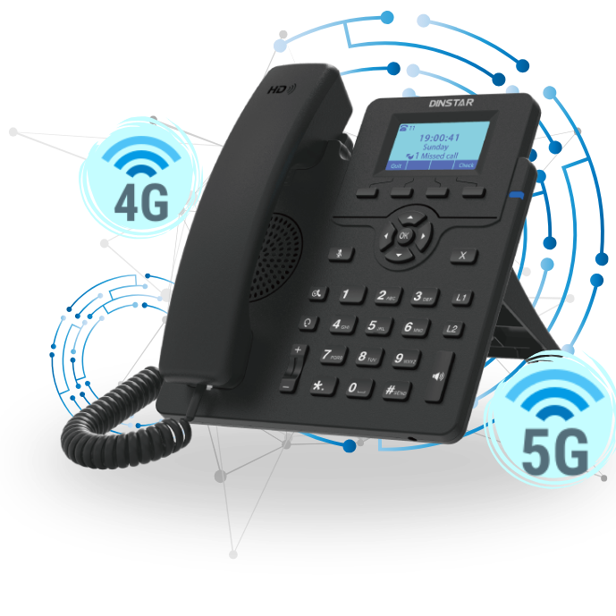 Dinstar C60U-W IP Phone WiFi promo September
